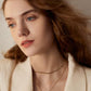 RETRO GOLD SNAKEBONE NECKLASE