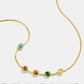 ELEGANT TURQUOISE PENDANT NECKLACE
