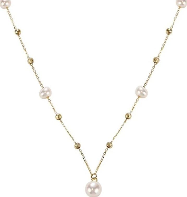 ELEGANT MICRO-PEARL NECKLACE