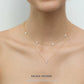 STERLING SILVER CLOVER NECKLACE