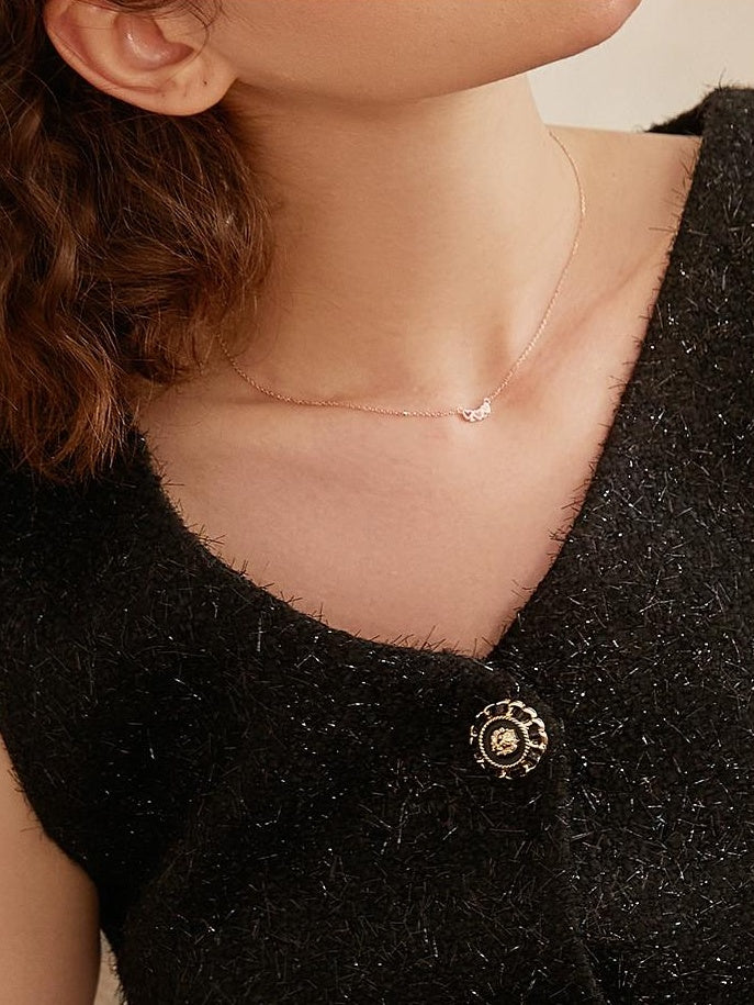 ROSE GOLD HEART NECKLACE