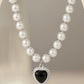 RETRO PEARL BEADED NECKLACE