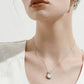 CRYSTAL FOUR LEAF CLOVER NECKLACE