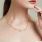 RHINESTONE PEARL NECKLACE