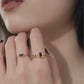 【LOEM】BLACK PLATE THIN RING