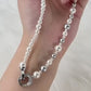 PEARL NECKLACE （silver）