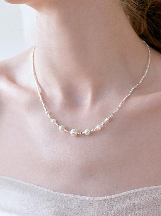 LUXURY PEARL COLLARBONE NECKLACE