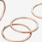 ROSE GOLD STACKING RING SET