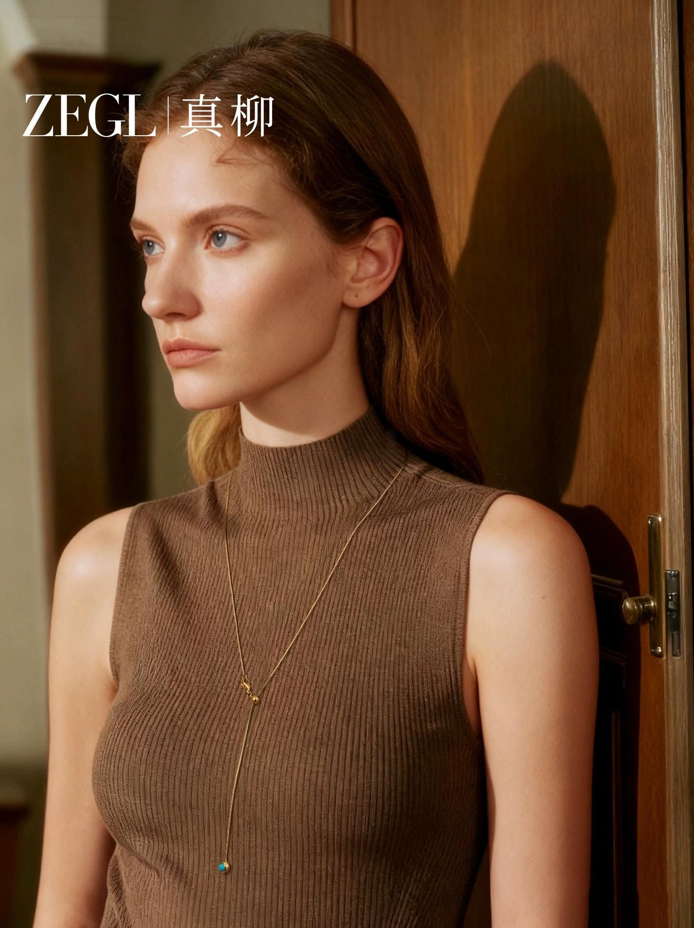 GOLD SNAKE BONE NECKLACE【重複】