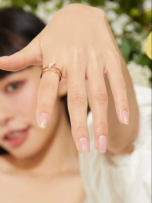 BEEHIVE SERIES COUPLE'S RING