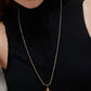 GOLD CLOVER NECKLACE SWEATER CHAIN
