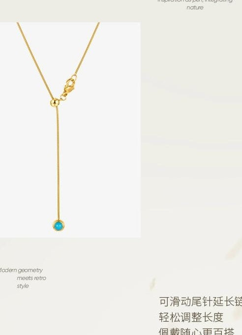 GOLD SNAKE BONE NECKLACE【重複】