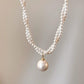 TWISTED PEARL SWEATER CHAIN