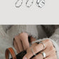 LIGHT LUXURY TITANIUM STEEL RING