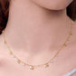 HEART-SHAPED COLLARBONE NECKLACE