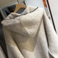 HOODED KNIT SWEATER JACKET