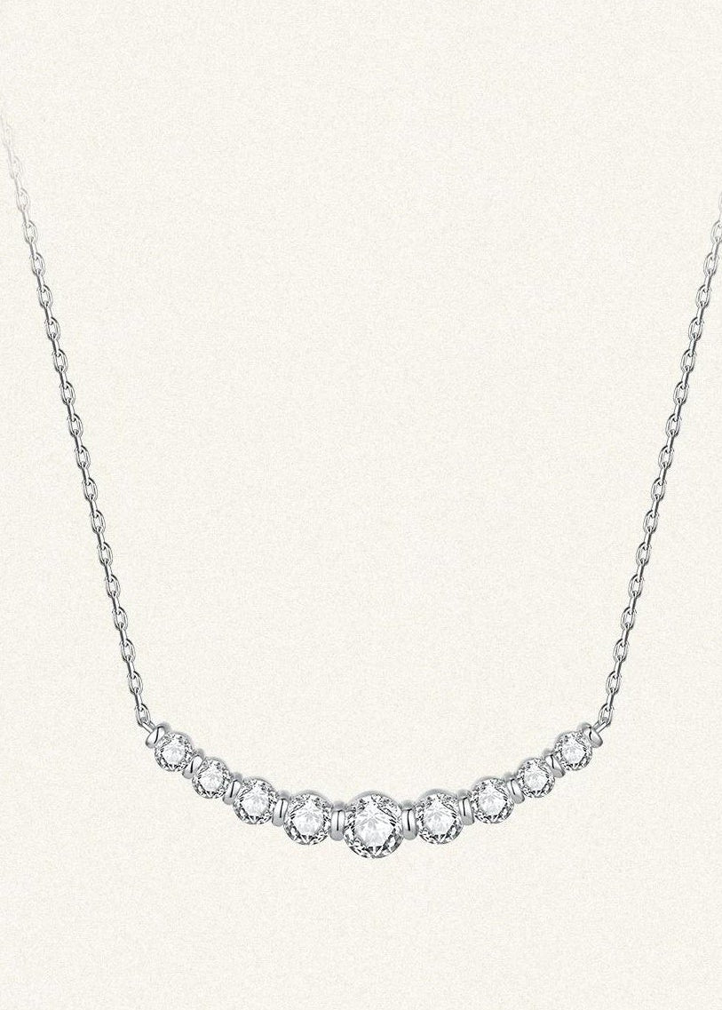 ELEGANT ZIRCONIA COLLARBONE NECKLACE