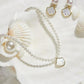ELEGANT PEARL SHELL NECKLACE