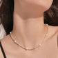 FRESHWATER PEARL SILVER NECKLACE