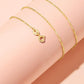 ELEGANCE 925 SILVER CHAIN NECKLACE