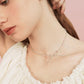 ELEGANT SILVER COLLARBONE NECKLACE
