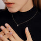 MINIMALIST LETTER PENDANT NECKLACE
