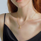 GOLD INITIAL PENDANT NECKLACE