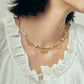 ELEGANT GOLD COLLARBONE NECKLACE