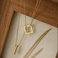 LAYERED TITANIUM-STEEL NECKLACE