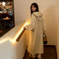 HOODED KNIT SWEATER JACKET