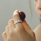 GRUNGE STYLE TITANIUM STEEL RING
