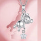 STAR-CATCHING BEAR NECKLACE