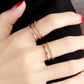 CHIC STACKABLE RINGS SET
