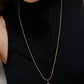GOLD CLOVER NECKLACE SWEATER CHAIN