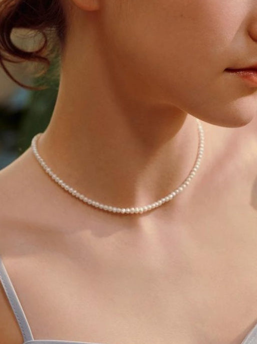 LUXURY PEARL STACKING NECKLACE