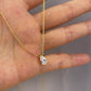 TEARDROP ZIRCONIA NECKLACE