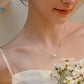 CELADON BEADED PEARL NECKLACE