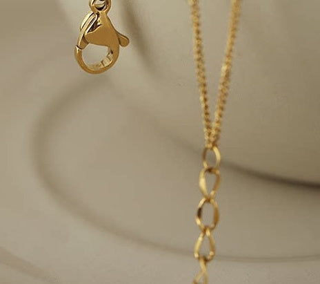 LAYERED TITANIUM-STEEL NECKLACE