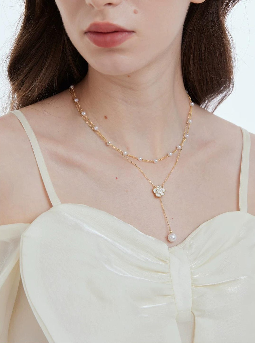 LUXURY PEARL COLLARBONE NECKLACE