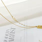 LUXURY GOLD BAR NECKLACE