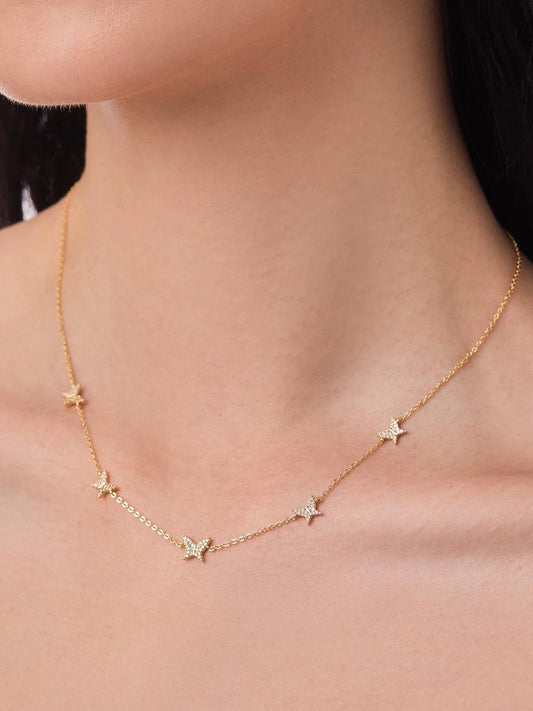 LUXURIOUS BUTTERFLY NECKLACE