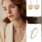 RETRO GOLD SNAKEBONE NECKLASE