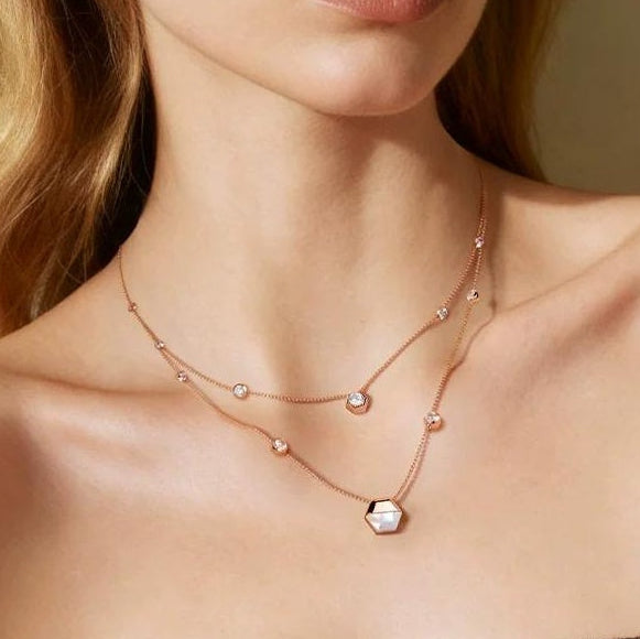 DOUBLE LAYER MANGO NECKLACE