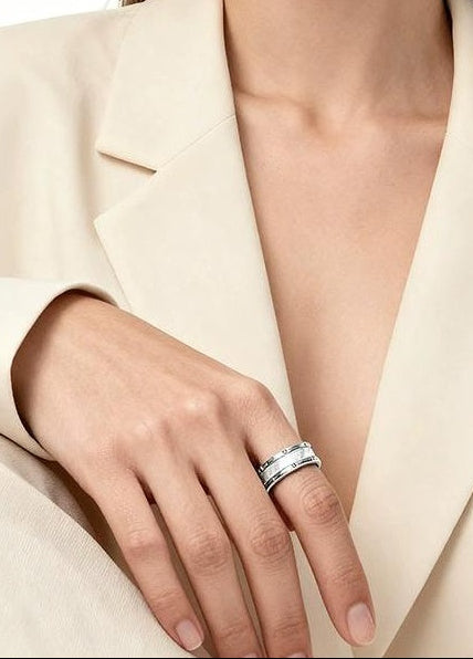 ROSE GOLD SHELL RING