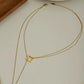 LAYERED TITANIUM-STEEL NECKLACE