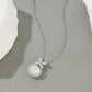 CRYSTAL FOUR LEAF CLOVER NECKLACE