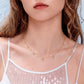 HEART-SHAPED COLLARBONE NECKLACE