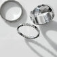 LIGHT LUXURY TITANIUM STEEL RING