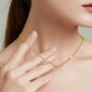 RHINESTONE PEARL NECKLACE