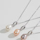 MINIMALIST PEARL PENDANT NECKLACE